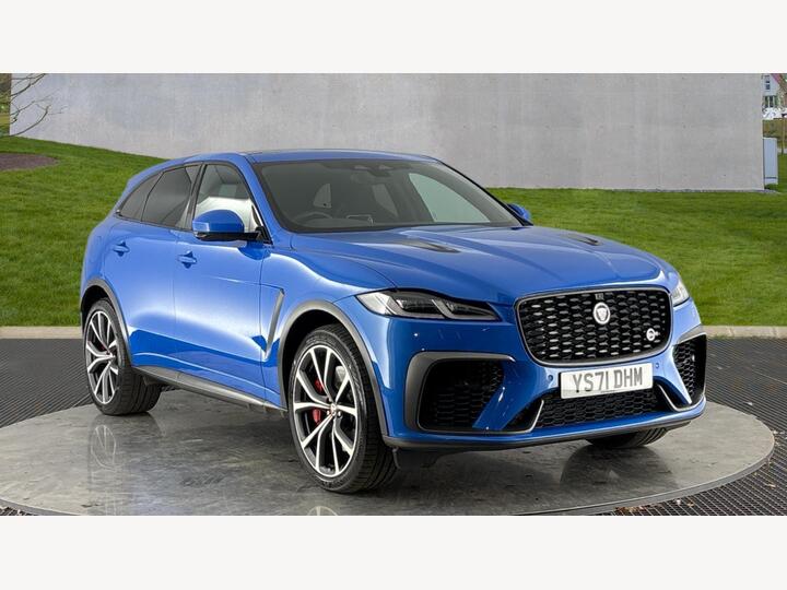 Jaguar F-PACE 5.0 P550 V8 SVR Quickshift AWD Euro 6 (s/s) 5dr Jaguar F-PACE 5.0 P550 V8 SVR Quickshift AWD Euro 6 (s/s) 5dr