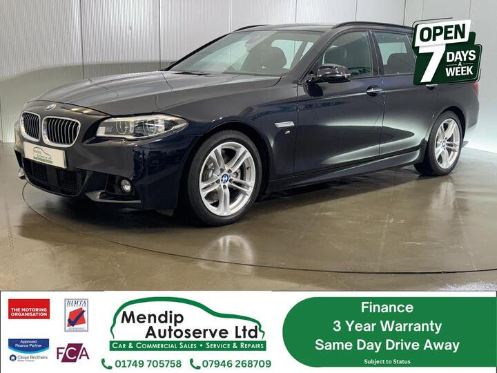 BMW 5 Series 2.0 528i M Sport Touring 5dr Petrol Auto Euro 6 (s/s) (245 Ps)