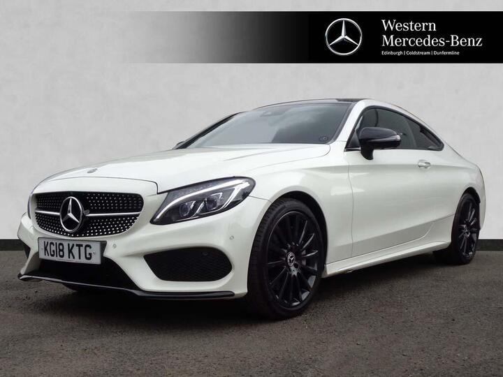 Mercedes-Benz C-Class Coupe 2.0 C300 AMG Line (Premium Plus) G-Tronic+ Euro 6 (s/s) 2dr