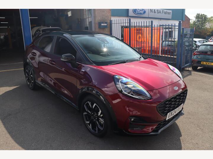 Ford Puma 1.0T EcoBoost MHEV Vivid Ruby Edition DCT Euro 6 (s/s) 5dr
