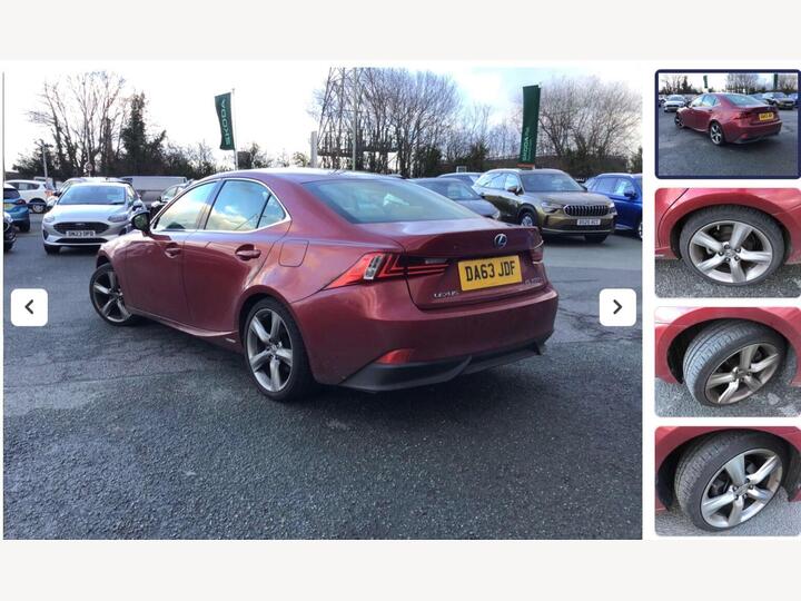 Lexus IS 2.5 300h Premier E-CVT Euro 5 (s/s) 4dr