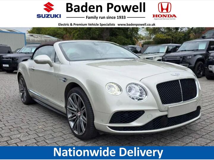 Bentley Continental GTC 4.0 V8 GTC S Auto 4WD Euro 6 2dr Bentley Continental GTC 4.0 V8 GTC S Auto 4WD Euro 6 2dr