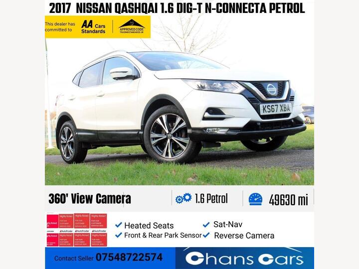Nissan Qashqai 1.6 DIG-T N-Connecta Euro 6 (s/s) 5dr