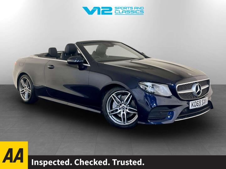 Mercedes-Benz E Class 2.0 E220d AMG Line (Premium) Cabriolet G-Tronic+ Euro 6 (s/s) 2dr