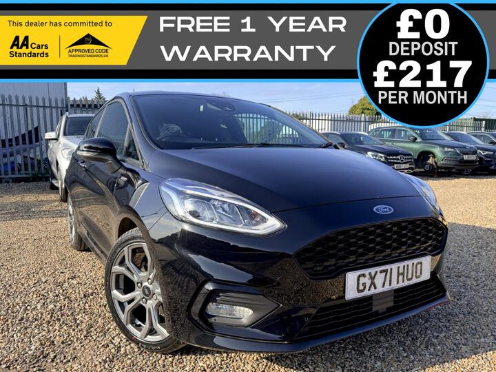 Ford FIESTA 1.0T EcoBoost MHEV ST-Line Edition Euro 6 (s/s) 3dr
