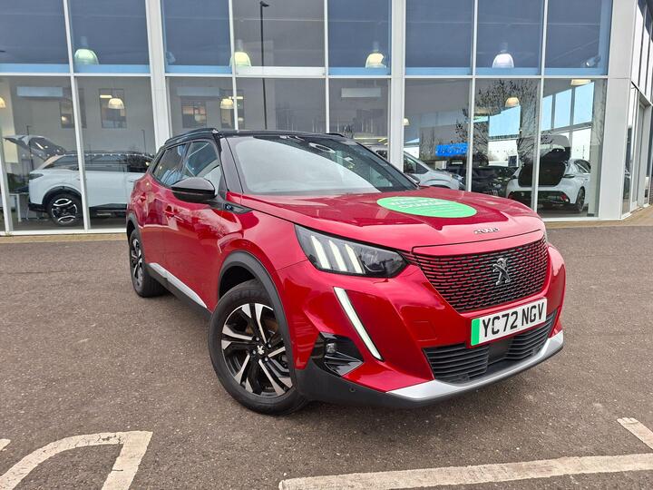 Peugeot E-2008 50kWh GT Auto 5dr (7kW Charger)