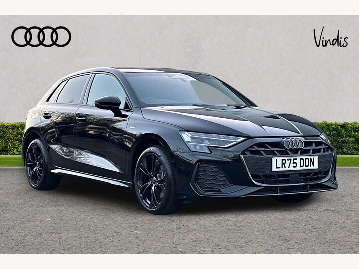 Audi A3 Sportback 1.5 TFSIe Black Edition Sportback S Tronic Euro 6 (s/s) 5dr 17.9kWh
