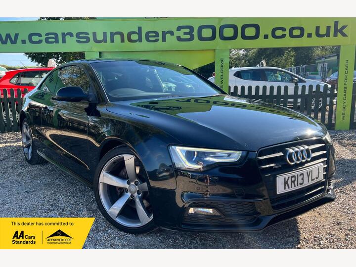 Audi A5 2.0 TFSI Black Edition S Tronic Quattro Euro 6 (s/s) 2dr