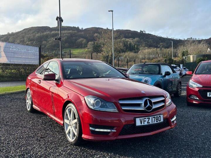 Mercedes-Benz C Class Coupe 1.6 C180 AMG Sport Edition G-Tronic+ Euro 6 (s/s) 2dr