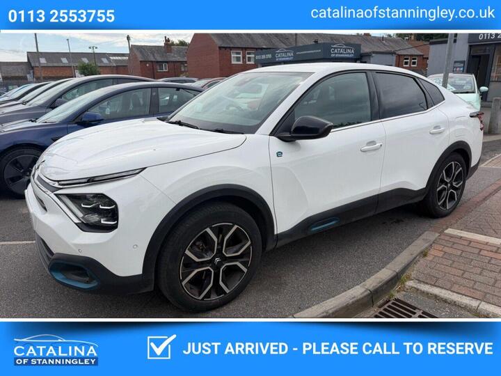 Citroen E-C4 X 50kWh Shine Plus Fastback Auto 4dr (7.4kW Charger)