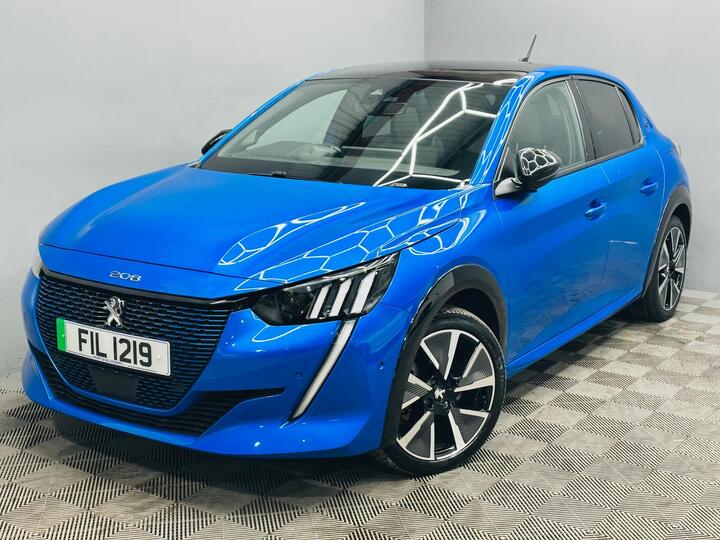 Peugeot E-208 50kWh GT Auto 5dr Peugeot E-208 50kWh GT Auto 5dr