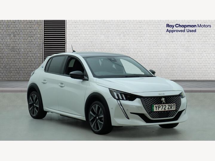 Peugeot E-208 50kWh GT Premium Auto 5dr (7kW Charger)