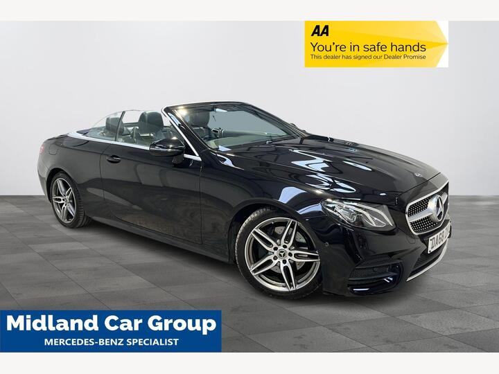 Mercedes-Benz E Class 2.0 E220d AMG Line Cabriolet G-Tronic+ Euro 6 (s/s) 2dr