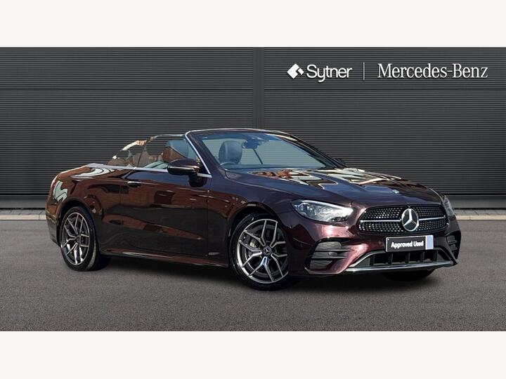 Mercedes-Benz E Class 2.0 E300h MHEV AMG Line (Premium) Cabriolet G-Tronic+ Euro 6 (s/s) 2dr