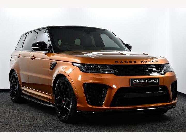 Land Rover RANGE ROVER SPORT 5.0 P575 V8 SVR Auto 4WD Euro 6 (s/s) 5dr