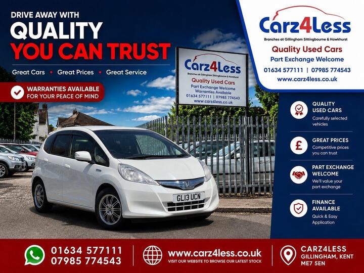 Honda Fit 1.3L AUTOMATIC PETROL HYDRID 5 DOORS