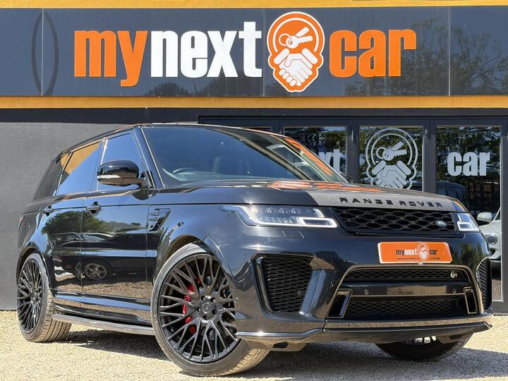 Land Rover RANGE ROVER SPORT 5.0 P575 V8 SVR Auto 4WD Euro 6 (s/s) 5dr Land Rover RANGE ROVER SPORT 5.0 P575 V8 SVR Auto 4WD Euro 6 (s/s) 5dr