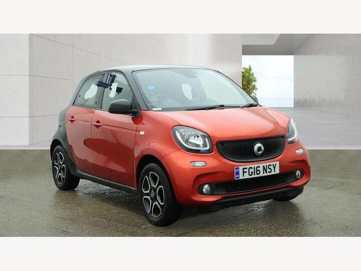 Smart Forfour 0.9T Prime (Premium Plus) Twinamic Euro 6 (s/s) 5dr