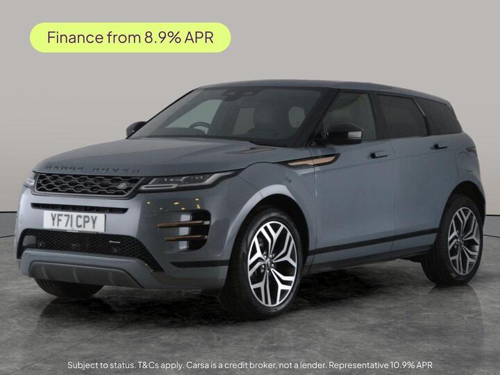 Land Rover Range Rover Evoque 1.5 P300e 12.2kWh R-Dynamic HSE Auto 4WD Euro 6 (s/s) 5dr Land Rover Range Rover Evoque 1.5 P300e 12.2kWh R-Dynamic HSE Auto 4WD Euro 6 (s/s) 5dr