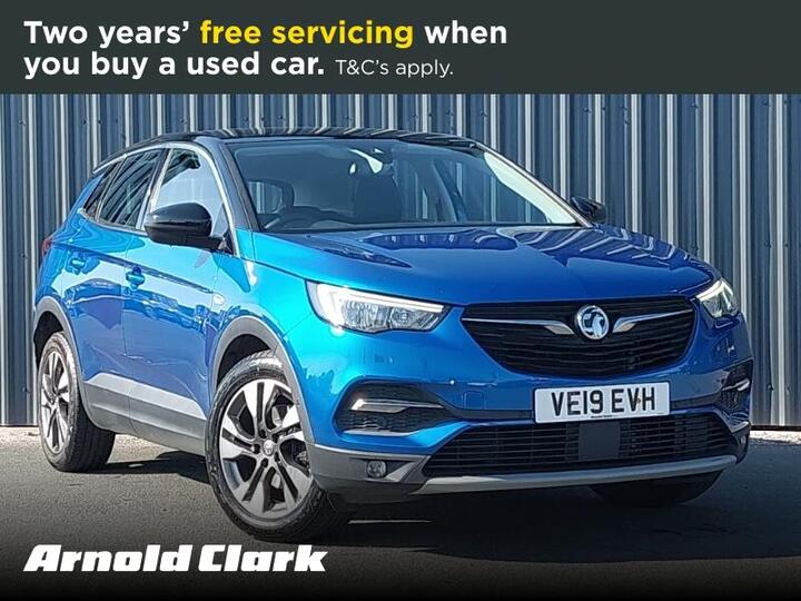 Vauxhall Grandland X 1.2 Turbo Sport Nav Euro 6 (s/s) 5dr