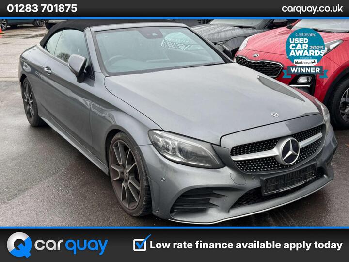 Mercedes-Benz C-CLASS 1.5 C200 MHEV AMG Line (Premium) Cabriolet G-Tronic+ Euro 6 (s/s) 2dr
