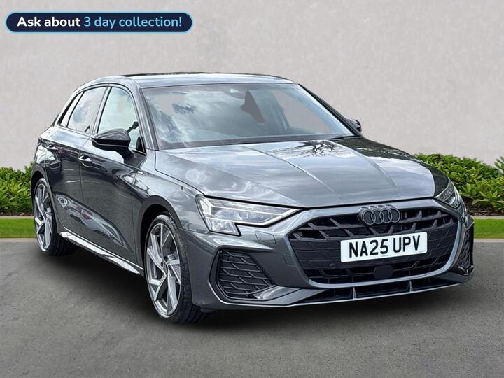 Audi A3 1.5 TFSI 35 Black Edition Sportback S Tronic Euro 6 (s/s) 5dr
