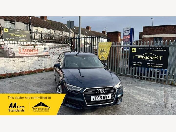 Audi A3 2.0 TFSI S Line Sportback S Tronic Quattro Euro 6 (s/s) 5dr