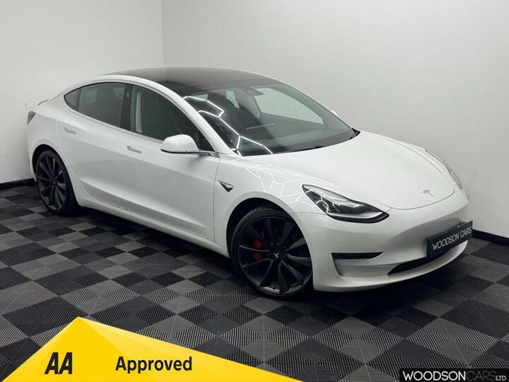 Tesla Model 3 (Dual Motor) Performance Auto 4WDE 4dr (Performance Upgrade)