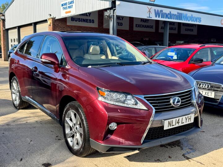 Lexus RX 3.5 450h V6 Advance CVT 4WD Euro 5 (s/s) 5dr (Sunroof)