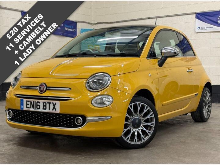 Fiat 500 1.2 Lounge Euro 6 (s/s) 3dr