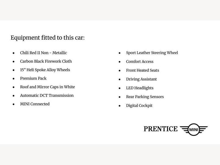 MINI Hatch 1.5 Cooper Classic Steptronic Euro 6 (s/s) 3dr
