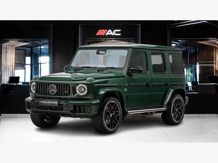 Mercedes-Benz G Class 4.0 G63 V8 BiTurbo MHEV AMG MANUFAKTUR Edition SpdS+9GT 4WD Euro 6 (s/s) 5dr Mercedes-Benz G Class 4.0 G63 V8 BiTurbo MHEV AMG MANUFAKTUR Edition SpdS+9GT 4WD Euro 6 (s/s) 5dr