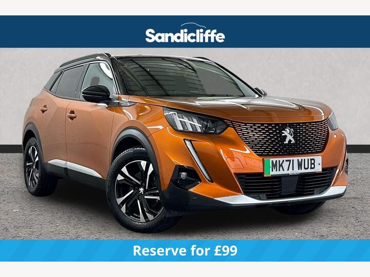 Peugeot 2008 50kWh GT Auto 5dr Peugeot 2008 50kWh GT Auto 5dr