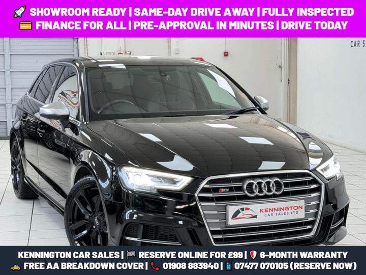 Audi S3 2.0 TFSI Sportback Quattro Euro 6 (s/s) 5dr