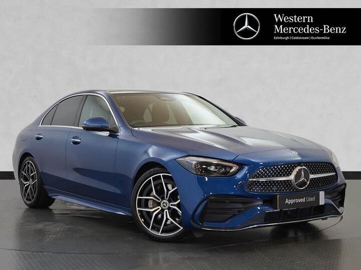 Mercedes-Benz C-Class Saloon 2.0 C300h MHEV AMG Line (Premium Plus) G-Tronic+ Euro 6 (s/s) 4dr