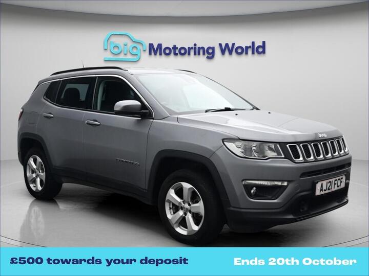 Jeep Compass 1.4T MultiAirII Longitude Auto 4WD Euro 6 (s/s) 5dr