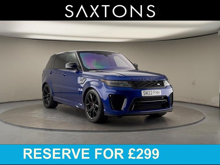 Land Rover Range Rover Sport 5.0 P575 V8 SVR Auto 4WD Euro 6 (s/s) 5dr