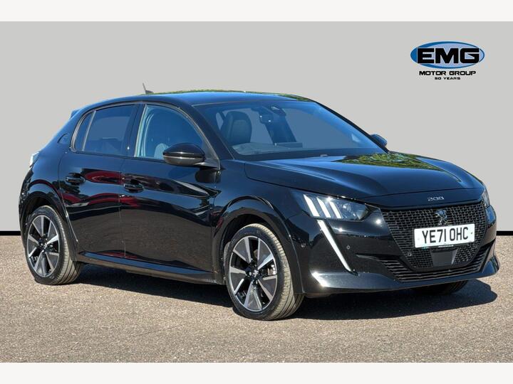 Peugeot E 208 50kwh Gt Hatchback 5dr Electric Auto (136 Ps)
