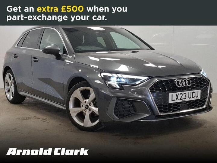 Audi A3 1.0 TFSI 30 S Line Sportback S Tronic Euro 6 (s/s) 5dr