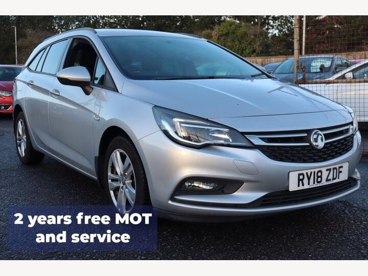 Vauxhall ASTRA 1.6 CDTi EcoFLEX Design Sports Tourer Euro 6 (s/s) 5dr
