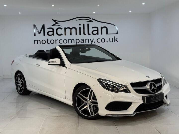 Mercedes-Benz E CLASS 3.0 E350d V6 BlueTEC AMG Line (Premium) Cabriolet G-Tronic+ Euro 6 (s/s) 2dr