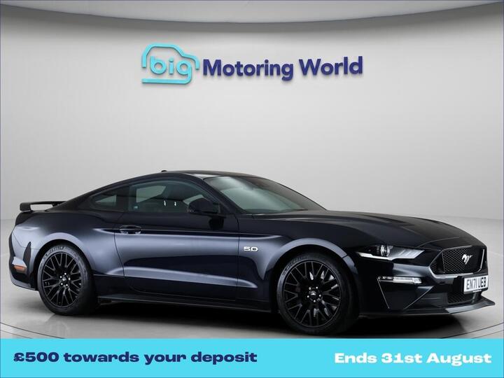 Ford Mustang 5.0 V8 GT Fastback Euro 6 2dr