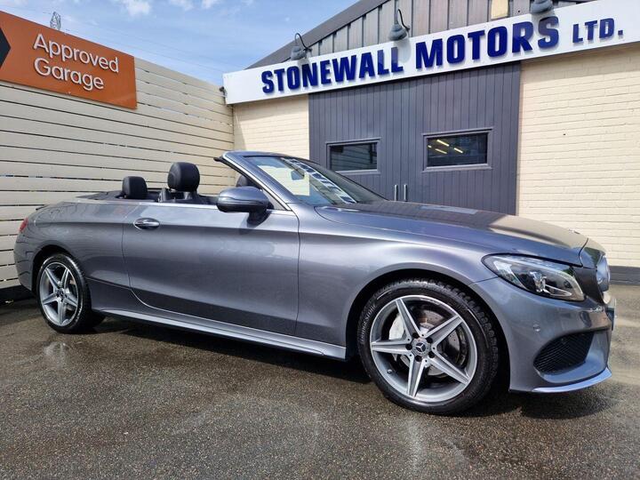 Mercedes-Benz C CLASS 2.1 C220d AMG Line (Premium Plus) Cabriolet G-Tronic+ 4MATIC Euro 6 (s/s) 2dr