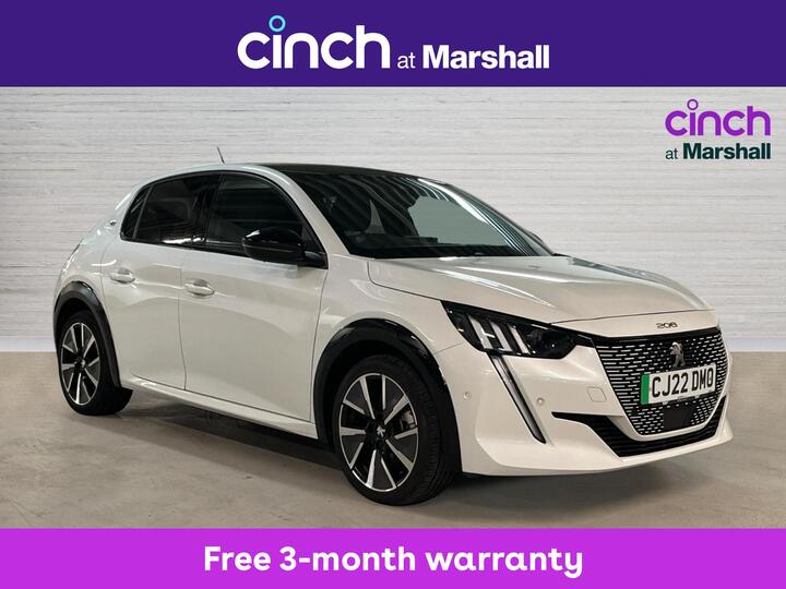 Peugeot E-208 50kWh GT Auto 5dr (7kW Charger)