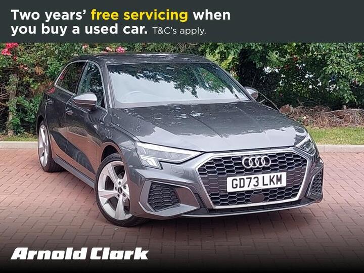 Audi A3 1.5 TFSI 35 S Line Sportback S Tronic Euro 6 (s/s) 5dr