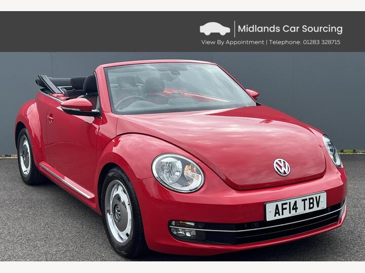 Volkswagen Beetle 1.6 TDI BlueMotion Tech Design Cabriolet Euro 5 (s/s) 2dr