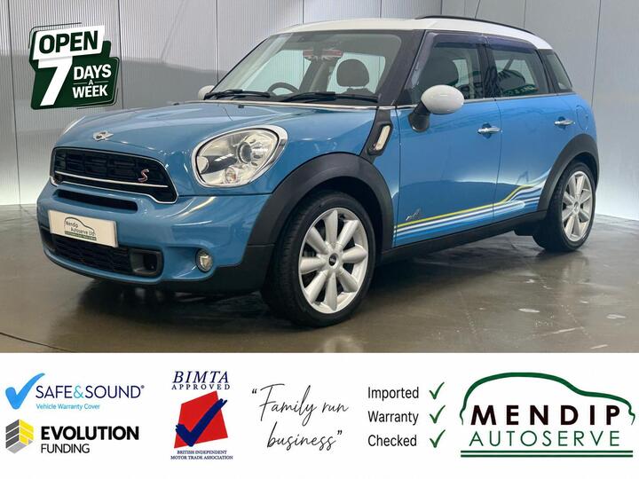 MINI Countryman 1.6 Cooper S SUV 5dr Petrol Auto ALL4 Euro 6 (190 Ps)