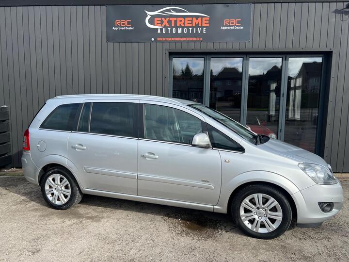 Vauxhall Zafira 1.7 CDTi EcoFLEX Design Euro 5 5dr (SNav)