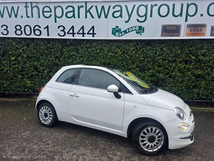 Fiat 500 1.2 Lounge Euro 6 (s/s) 3dr