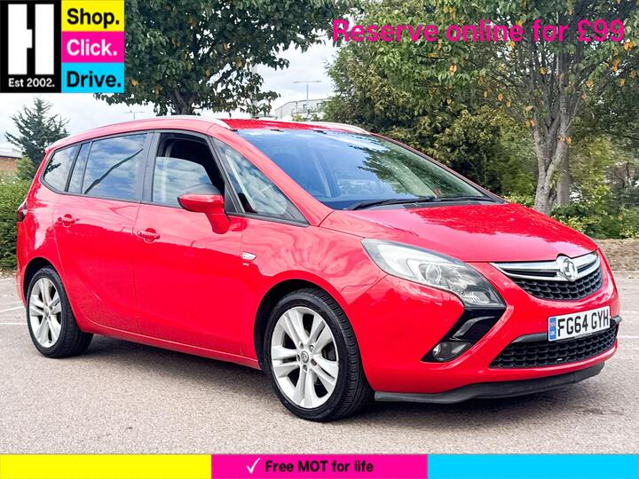 Vauxhall Zafira Tourer 1.4i Turbo SRi Euro 6 5dr
